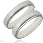 Újvilág Kollekció Ezüst női karikagyűrű 54-es méret - ESZT4/N/54-DB