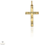 Újvilág Kollekció Arany kereszt medál - X3DCSTP1925-IX-2