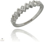 Újvilág Kollekció Fehér arany gyűrű 53-as méret - B23293_3I