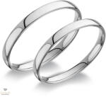 Újvilág Kollekció Fehér arany női karikagyűrű 54-es méret - C25F/N/54-D