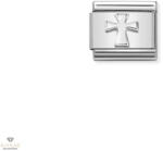 NOMINATION "ezüst kereszt" charm - 330106-02