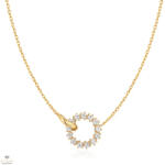 Ania Haie aranyozott ezüst nyaklánc - N056-01G