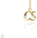 Újvilág Kollekció Arany "CS" betű medál - FMO30CS_DB