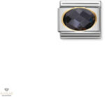 NOMINATION "Fekete cirkónia" charm - 030601-011