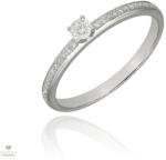 Gyűrű Frank Trautz fehér arany gyűrű 54-es méret - 1-06326-52-0089/54