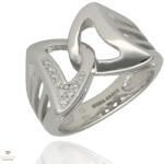 Újvilág Kollekció Fehér arany gyűrű 54-es méret - 501514_2I