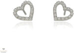 Újvilág Kollekció Ezüst szív fülbevaló - 02107-220