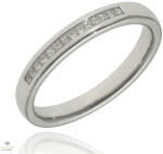 Újvilág Kollekció Fehér arany gyűrű 54-es méret - B16996_3I