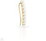 Misaki acél 1 db fülhullám - QCREBLISSCLIPWHITE