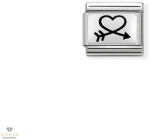 NOMINATION "Szív nyíl" charm - 330109-40