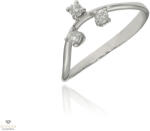 Gyűrű Bibigi fehér arany gyűrű 51-es méret - ANS4277B04