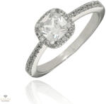 Újvilág Kollekció Fehér arany gyűrű 51-es méret - P2256F-51