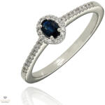 Újvilág Kollekció Fehér arany gyűrű 53-as méret - B54519