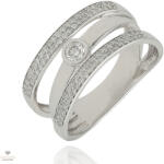 Újvilág Kollekció Fehér arany gyűrű 54-es méret - B49366