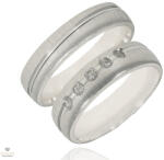 Újvilág Kollekció Ezüst férfi karikagyűrű 70-es méret - T527/70-DBR