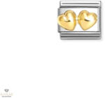 NOMINATION "Dupla szív" charm - 030116-23