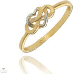 Újvilág Kollekció Arany szív gyűrű 51-es méret - P1874SF-51