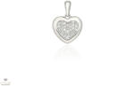 Újvilág Kollekció Ezüst szív medál - 09139-15