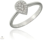 Gyűrű Bibigi fehér arany gyűrű 54-es méret - ANK0031B/54