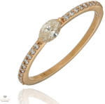 Újvilág Kollekció Rosé arany gyűrű 54-es méret - B25463