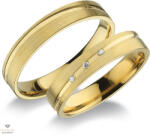 Újvilág Kollekció Arany férfi karikagyűrű 64-es méret - RA407S/64-DB