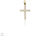 Újvilág Kollekció Arany kereszt medál - 09S137-6-TC_KT