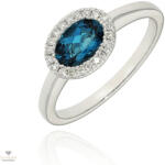 Gyűrű Frank Trautz fehér arany gyűrű 54-es méret - 1-07077-52-0737-54