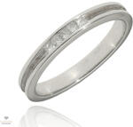 Újvilág Kollekció Fehér arany gyűrű 52-es méret - B14260_3I