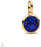 Pandora Me 14k aranyozott kék gravírozható mini medál charm - 763388C01