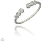 Újvilág Kollekció Fehér arany gyűrű 55-ös méret - B33742_3I