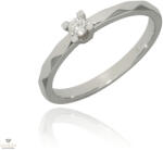 Újvilág Kollekció Fehér arany gyűrű 58-as méret - B42183_3I