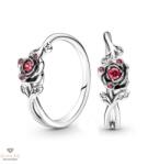 Pandora Disney "A Szépség és a Szörnyeteg" rózsa gyűrű 50-es méret - 190017C01-50