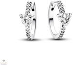 Pandora szikrázó szív karika fülbevaló - 293101C01