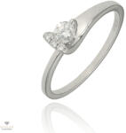 Újvilág Kollekció Fehér arany gyűrű 52-es méret - B42253_3I