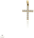 Újvilág Kollekció Arany kereszt medál - 09S137-7-TC_KT