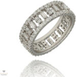 Újvilág Kollekció Fehér arany gyűrű 54-es méret - B9935_3I