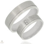 Újvilág Kollekció Ezüst férfi karikagyűrű 70-es méret - T616/70-DBR