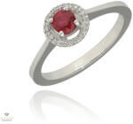 Újvilág Kollekció Fehér arany gyűrű 52-es méret - B47926_3I