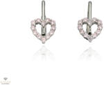 Újvilág Kollekció Ezüst szív fülbevaló - 02108-102