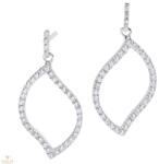 NANA KAY silver trends OUTLET NANA KAY silver trends ezüst levél fülbevaló - ST1128