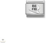NOMINATION "BE-FRI tört szív" charm - 330101-42
