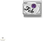 NOMINATION "Születéskő Február" charm - 330505-02
