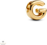 Pandora 14K aranyozott "G" betű charm - 763953C00