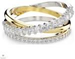 SWAROVSKI Hyperbola gyűrű 52-es méret - 5689732