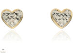Újvilág Kollekció Arany szív fülbevaló - UZ-EBC0060-3-DC_KT