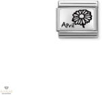 NOMINATION "Áprilisi születésnapi viráglap" charm - 330112-16