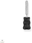 THOMAS SABO x HARIBO fekete gumimaci kristályüveg fél pár fülbevaló - CR727-052-11