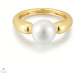 Ania Haie aranyozott ezüst gyűrű 56-os méret - R058-07G-56