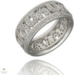 Újvilág Kollekció Fehér arany gyűrű 53-as méret - B2823_3I