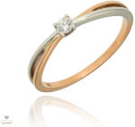 Újvilág Kollekció Rosé arany gyűrű 56-os méret - B45275